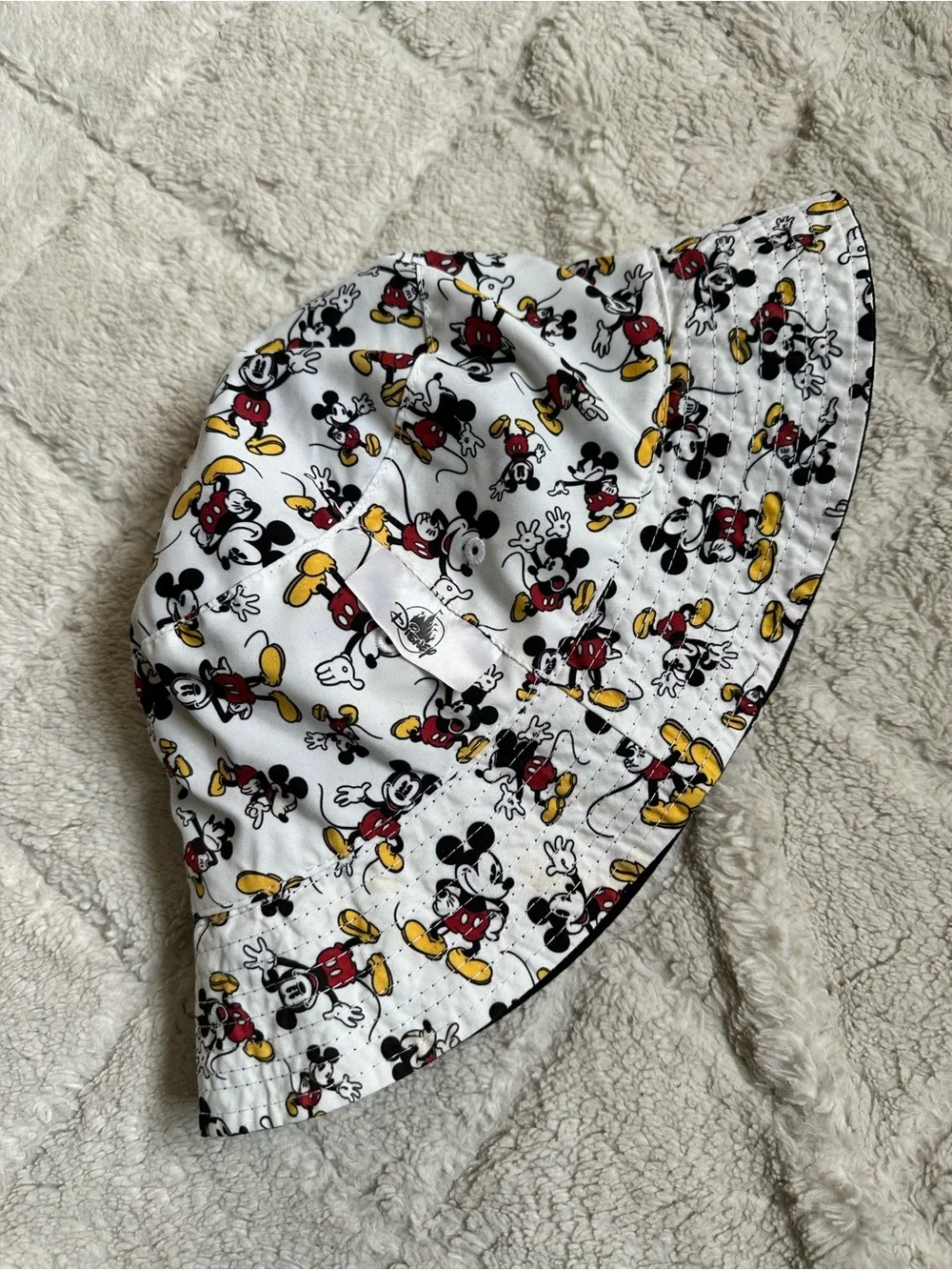 Disney | Mickey Mouse Reversible Bucket Hat for Adults | One Size